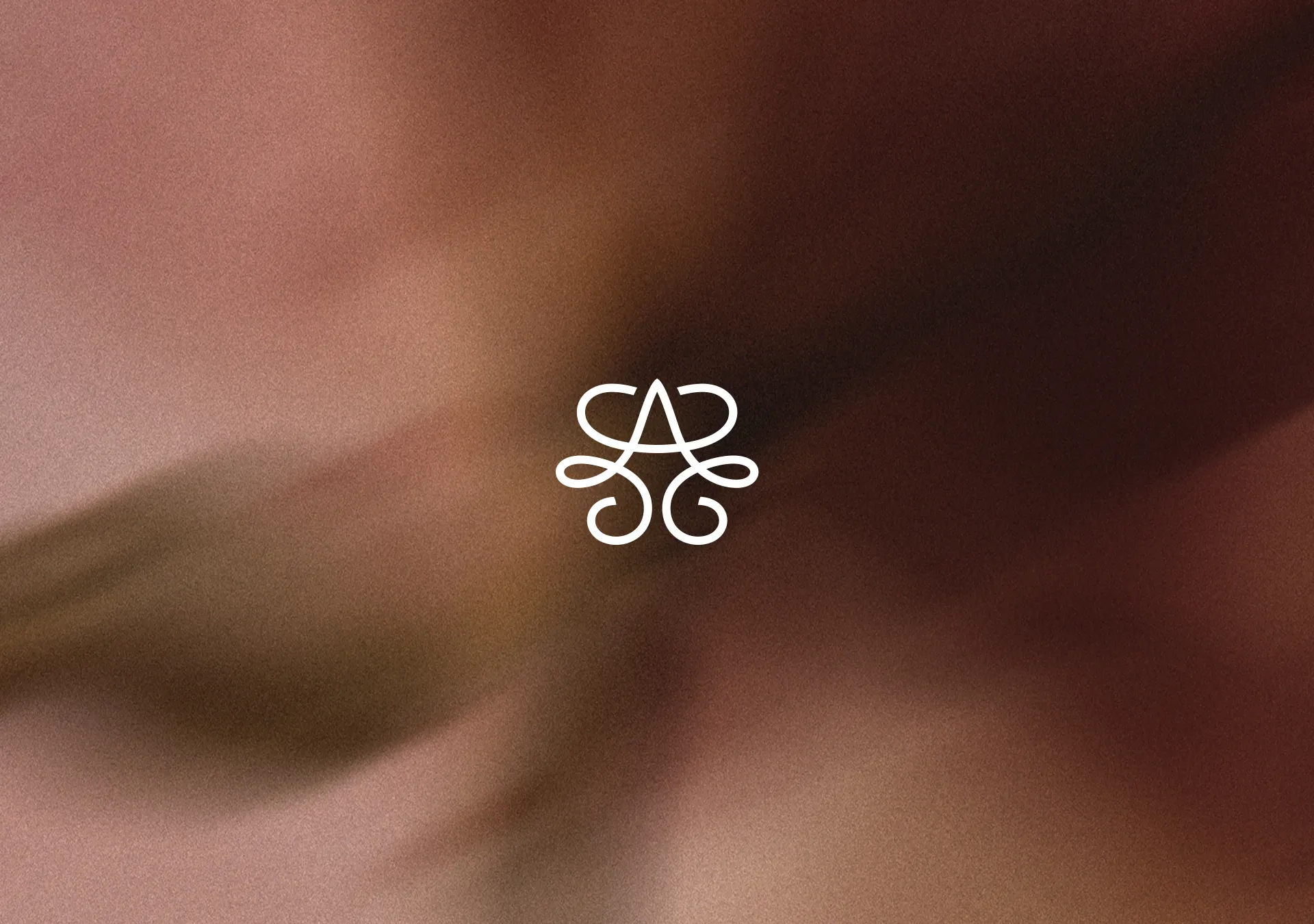 Brand monogram, lifestyle portrait
