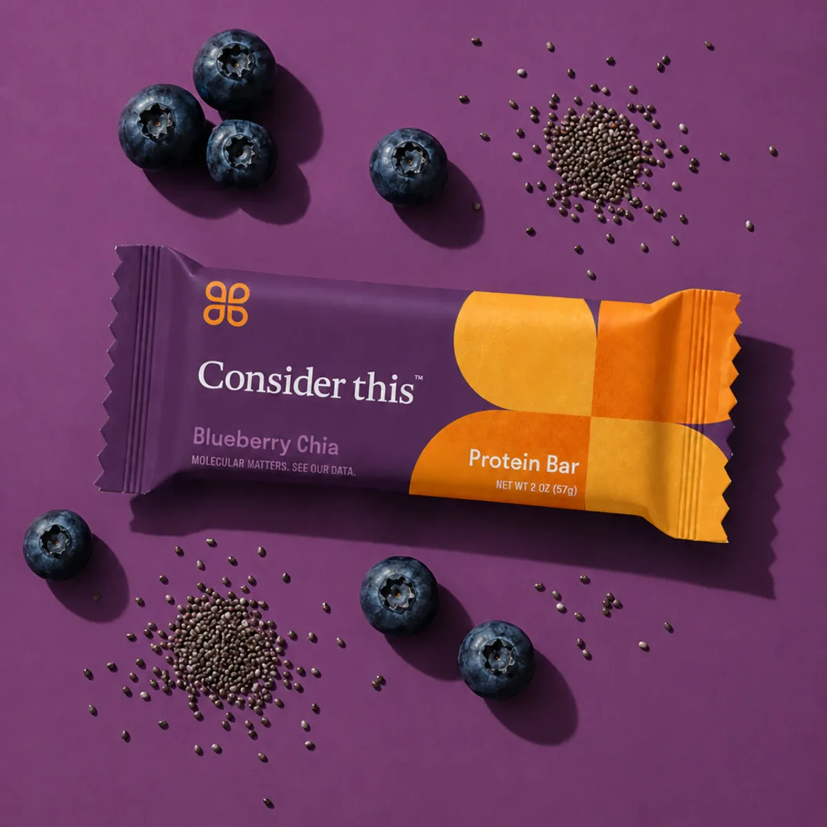 Blueberry Chia packaging