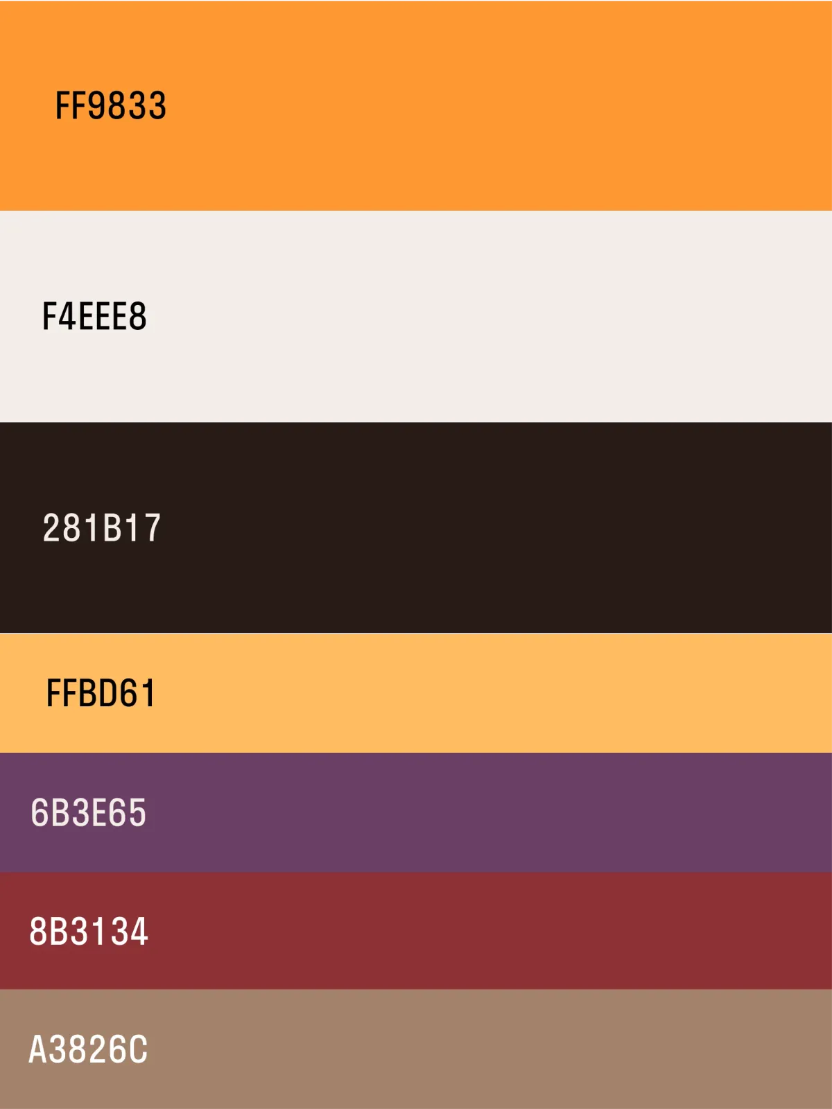 Brand color palette
