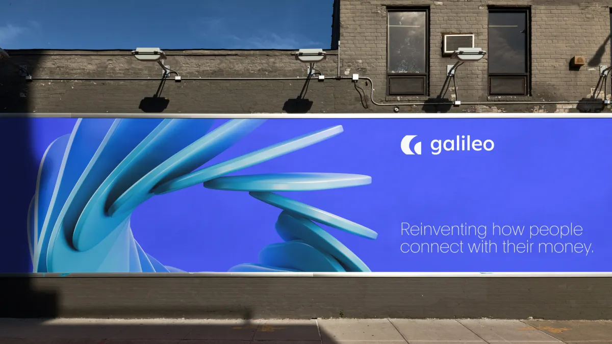 Brand campaign billboard — exterior