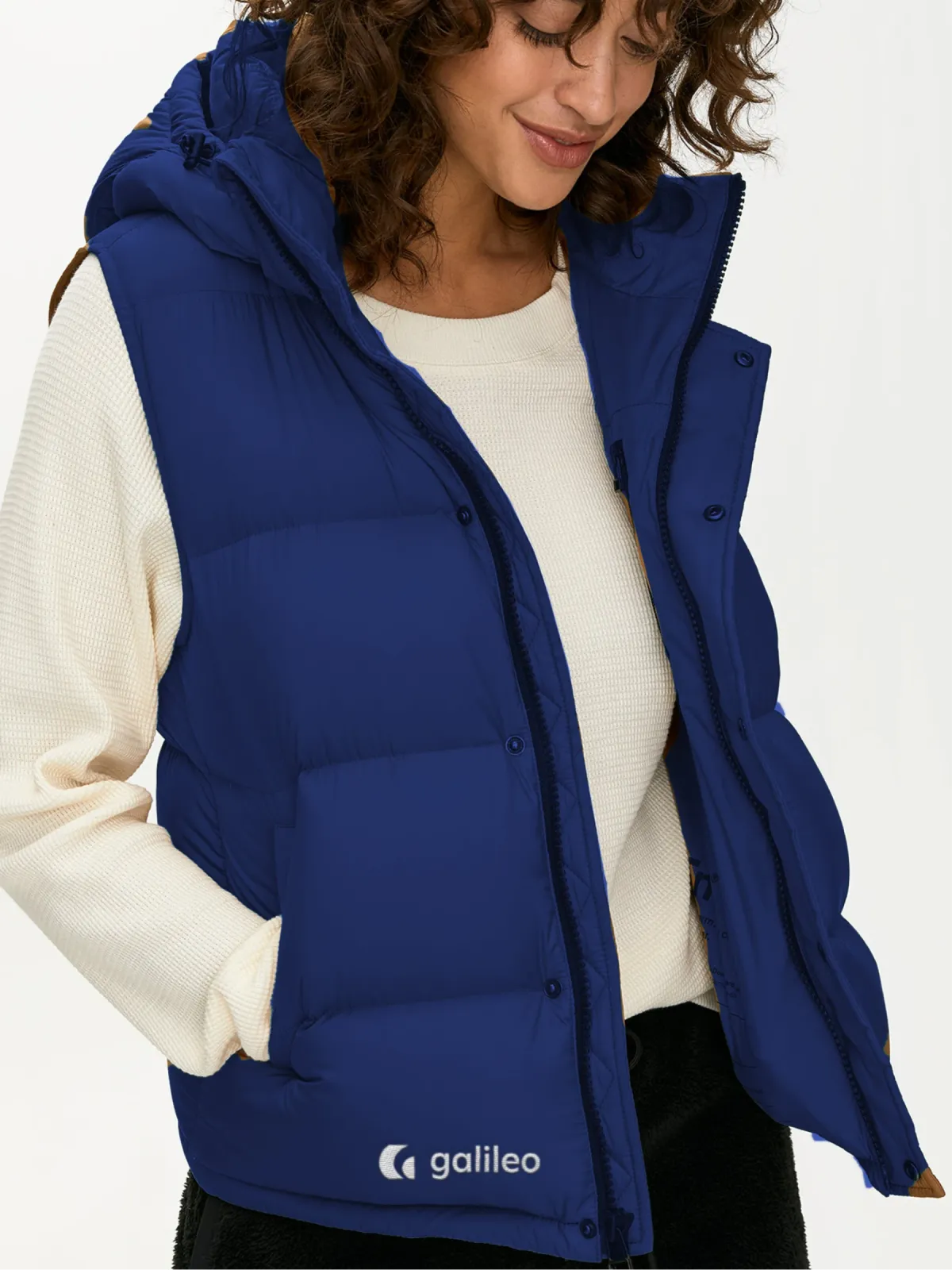 Branded merch — puffer vest